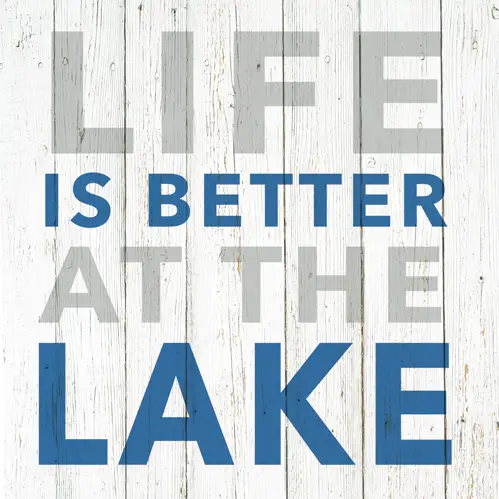 Life is Better at the Lake Napkins