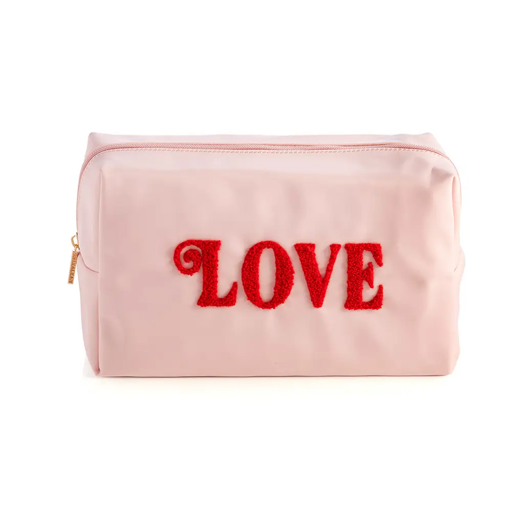 Love Cosmetic Pouch, Blush