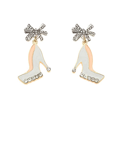 Wedding Shoes Earrings