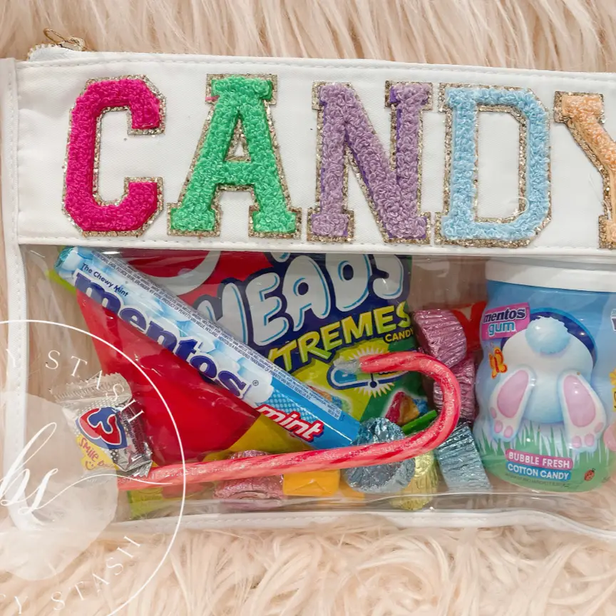 Candy Clear Luxury Nylon Pouch