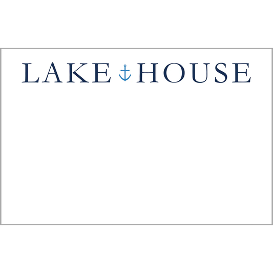 Lake House Notepad (Large)