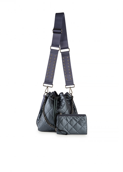 Lindsey Puffer Bucket Bag