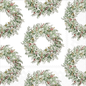 Berry Wreath Christmas/ Holiday Paper Napkins