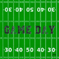 Game Day Field Football Paper Napkins