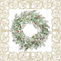 Berry Wreath Christmas/ Holiday Paper Napkins