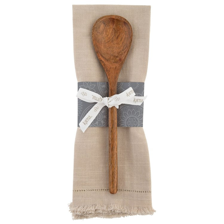 Tea Towel W/ Spoon Gift Set