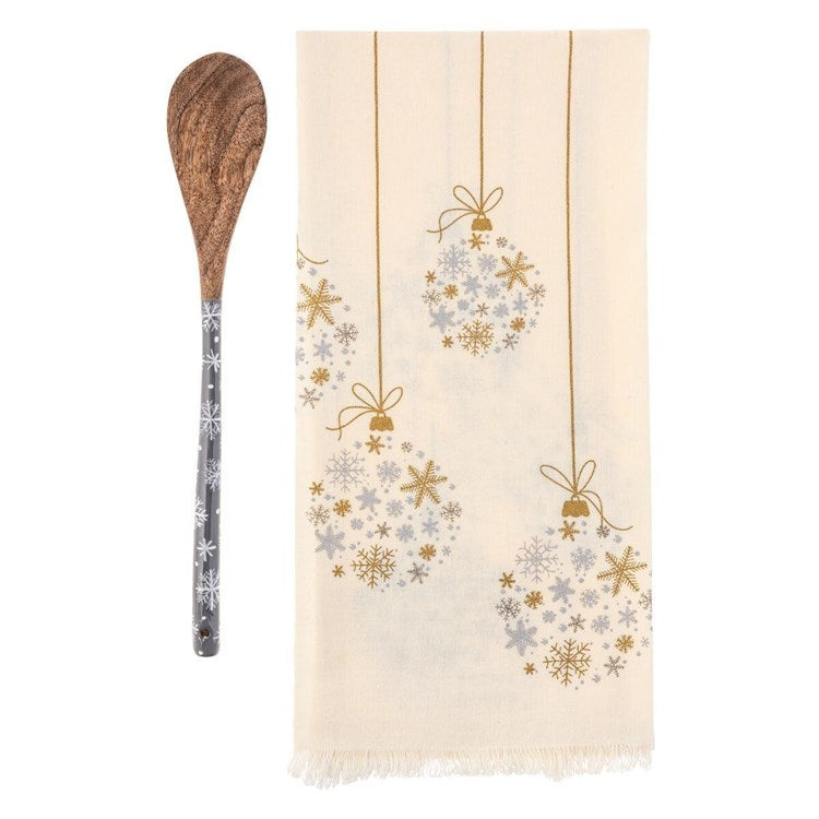 Holiday Tea Towel W/ Spoon