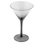 MID CENTURY MARTINI GLASS  GRAY OMBRE (S22)