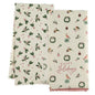 Holiday Tea Towels, Set of 2