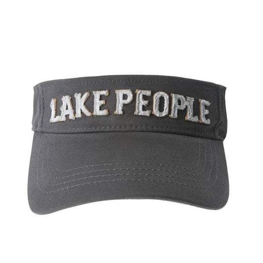 WP - Lake People - Dark Gray Adjustable Visor Hat